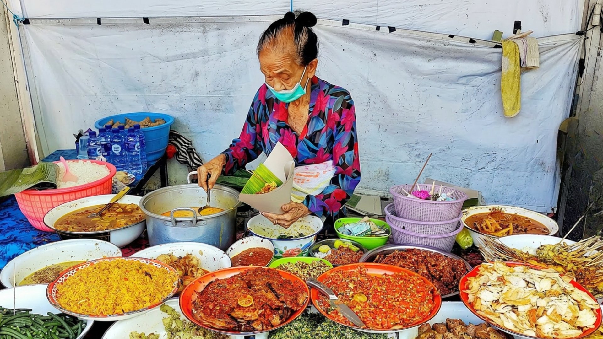 Nasi Blayag Mek Sambru